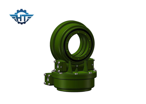 SDE9 QT Material Dual Axis Slewing Drive With Electric Planetary 24VDC Motors
