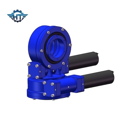 Worm Gear Dual Axis Slew Drive High Precision Slewing Ring Drive