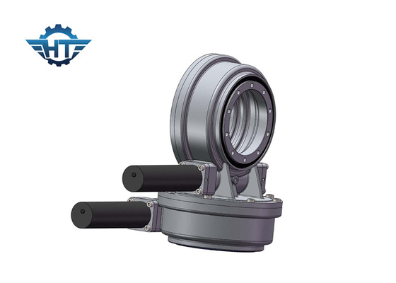 Enclosed Electric Dual Axis Slew Drive Backlash For Solar Trackers