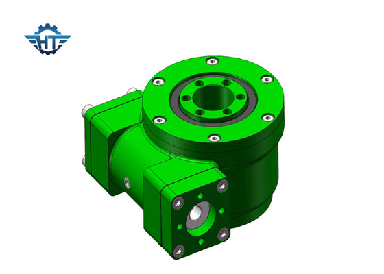 Highly Compact Solar Tracker Slew Drive Of Multi Tooth Contact Worm And Gear