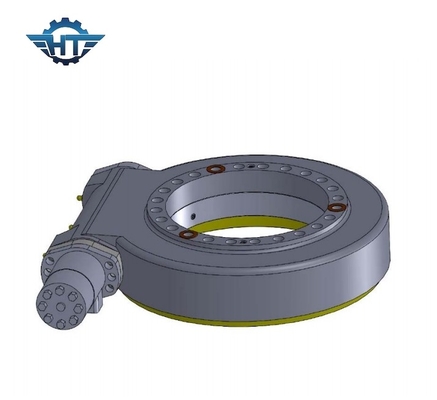 Buy SE17 Solar Tracker Gearbox Slew Drive With 380 Servo Motor For Mist Cannon Truck online manufacture