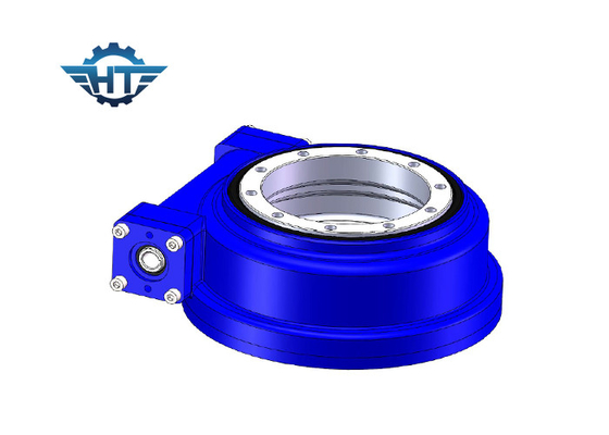 Buy 7 Inch IP66 Small Backlash Worm Gear Slew Drive With Special Hydraulic Motor For Construction Machinery online manufacture