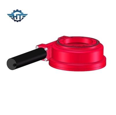Buy Parabolic IP65 Worm Gear Slewing Ring 380V AC Motor Car Holding Platforms online manufacture