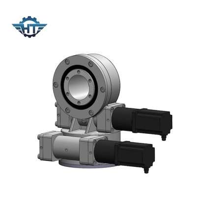 Durable Dual Axis Solar Tracker Slew Drive With 12VDC Motor For Thermal Power And Parabolic Mirror