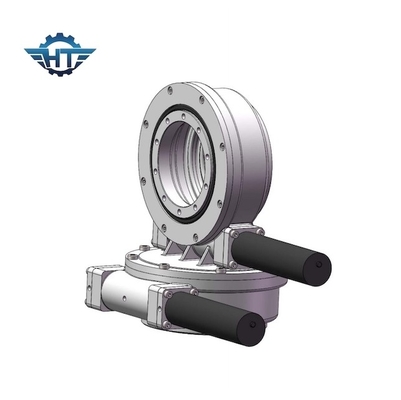 Enclosed Gear Motor Dual Axis Worm Slew Drive For High Precision Solar Tracking System