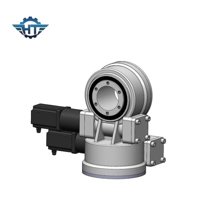 5 Inch Worm Gear Solar Tracker Slew Drive CE Passed With 24vdc Gear Motor For Sun Tracking System