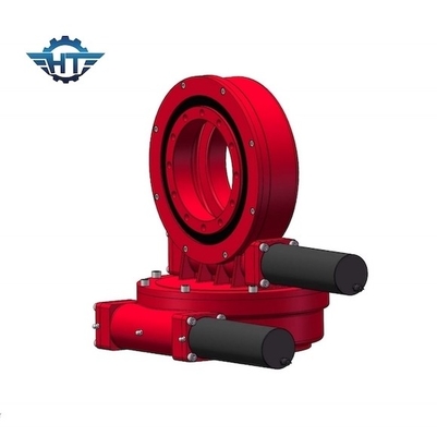 SDE21&quot; High Torque Dual Axis Slew Drive For Satellite / Robot / Construction Machinery