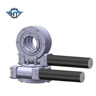 Customized Designed Dual Axis Slew Drive AC / DC Motor For Flat Single Tracking System