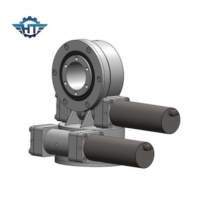 Outdoor Use IP66 Dual Axis Slew Drive For Thermal Power Plant And PV Tracking System