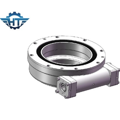 Single Axis 14 Inch Self Locking Slew Drive Gearbox With Stepper Motor For Concentrated Power Plant