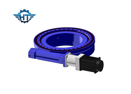 SE9 Horizontal Mounted Worm Gear Slew Drive With Servo Motors For Automation Equipment