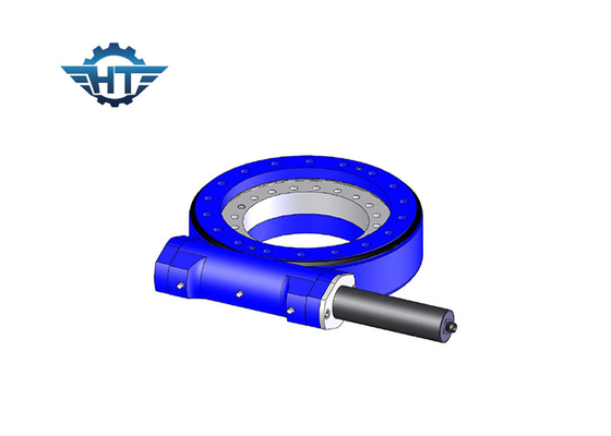 SE9 Horizontal Mounted Worm Gear Slew Drive With Servo Motors For Automation Equipment