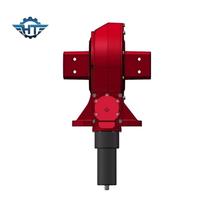 3 Inch IP66 Small Slew Drive With 24VDC Planetary Gear Motor For Tilted Solar Tracking System