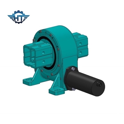 Full Circle Rotation Enclosed Worm Gear Slewing Drive For vertical single axis Solar Tracking System