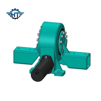 High Torque Single Axis Slewing Drive With Electric Motor For Sun Tracking System