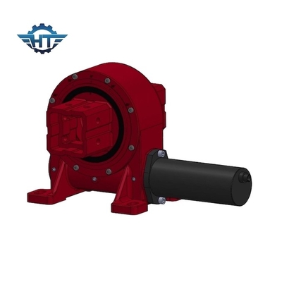 Horizontal Mounted Small Worm Drive Gearbox For Tilted And Oblique Solar Tracking System