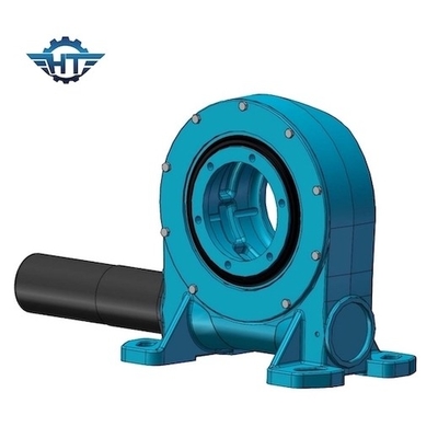 Biaxial 2 Axis 24VDC Slewing Worm Drive For Dual Axis Solar Tracker System