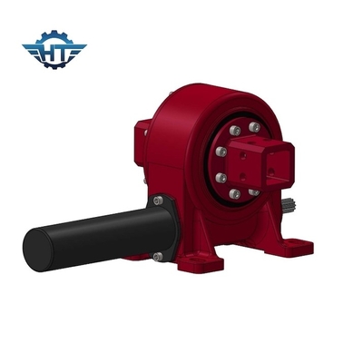 Hourglass Worm Gear Slew Drive For Solar Tracker With 24VDC Planetary Gear Motor