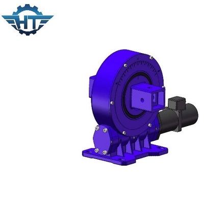 High Efficiency Small Slew Drive With 24VDC Planetary Gear Motors For Solar Trackers