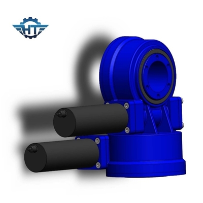 Dual Axis Slew Drive With Worm And Gear Structure For Solar Tracking System