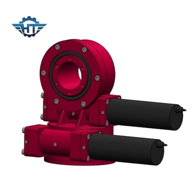 SDE Model Dual Axis Small Slew Drive With Brushed Motor For PV Tracking System
