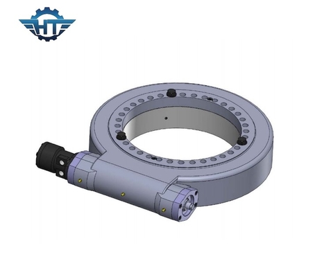 Horizontal Mounted Solar Trackers Slew Drive Gearbox With 24V DC Motor