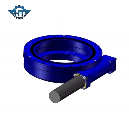 Double Envelope Worm Small Slew Drive 89000 Nm Slow Speed Worm For Solar Tracker