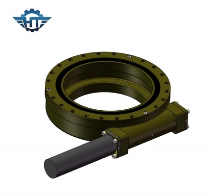 7 Inches Self Locking Solar Slew Drive For Tilted PV Tracking System Horizontal Single Axis