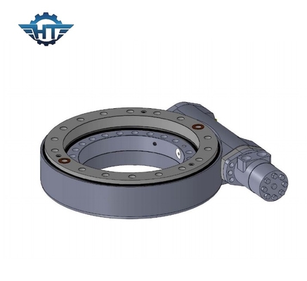360 Degree Rotation Slew Drive With Brushed Motor For Tilted Solar Trackers