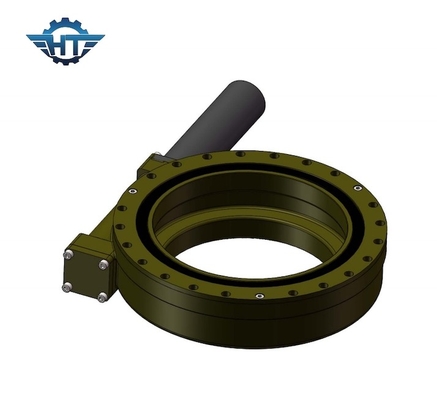 SE Series Small Slew Drive With 24VDC Planetary Gear Motor For Tilted Solar Trackers