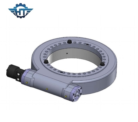 SE17 Solar Tracker Gearbox Slew Drive With 380 Servo Motor For Mist Cannon Truck