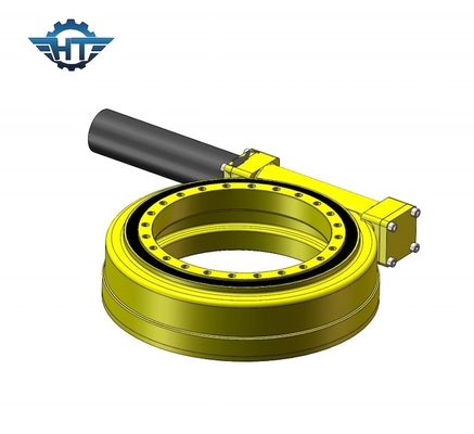SE1 Slew Drive Gearbox With Small Gear Motor For Automatic Solar Tracking System