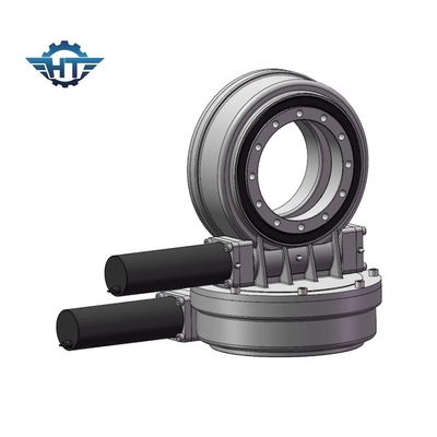 High Precision Dual Axis NEMA34 Slew Drive Gearbox For Load Holding Solar Tracking System