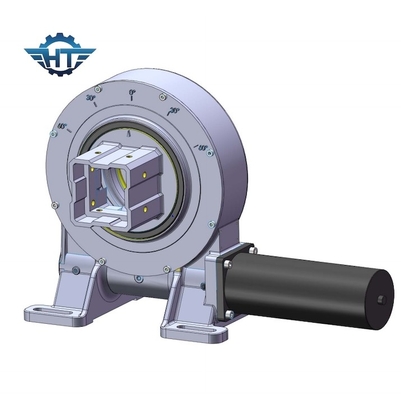 Horizontal Mounted Small Worm Drive Gearbox For Solar Tracking