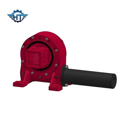 Vertical Single Axis Solar Tracker Slew Drive , Small Slew Drive Double Envelope Worm