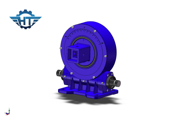 VE9 Vertical Worm Gear Slew Drive, Compact and High-Strength for Lifting and High-Altitude Operations