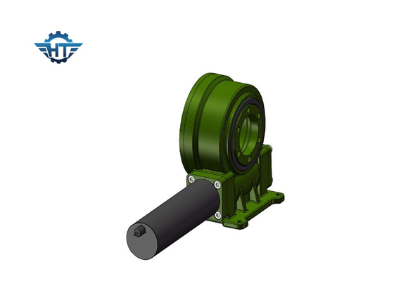 Vertical Single Axis Solar Tracker Slew Drive , Small Slew Drive Double Envelope Worm
