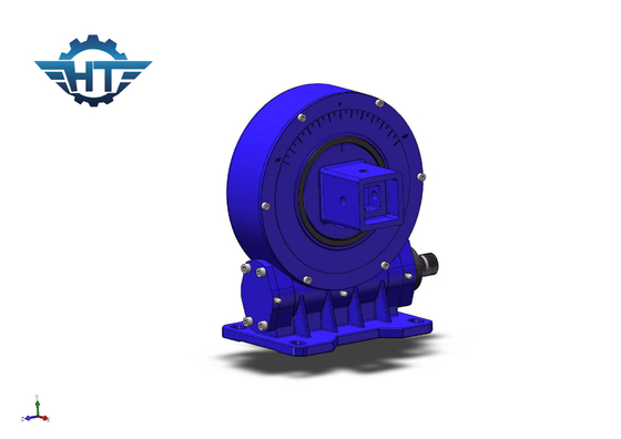 CE Vertical Envelope Worm Gear Slew Drive IP66 For 30 Field Life Solar Trackers