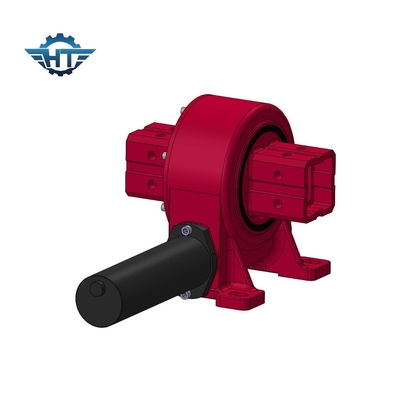 Vertical Worm Gear Solar Tracker Slew Drive, hourglass worm for solar tracking system