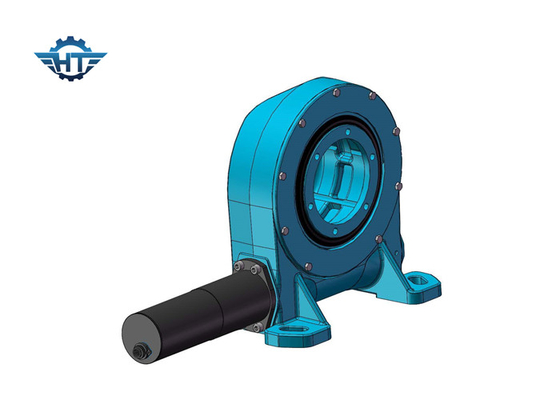 Vertical VE9 Solar Tracker Slew Drive With Hourglass Worm And For 13*13, 14*14 Tube Size