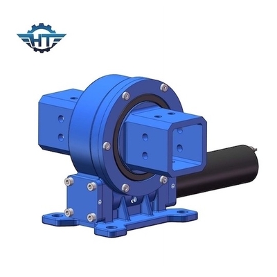 3 Inches Worm Gearbox With Motor For Heavy Load Solar Panel Tracking System