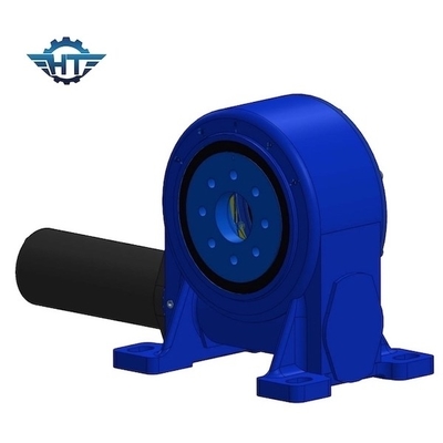 Circle Rotation Solar Tracker Slew Drive Gearbox 3 Inch Vertical Mounted