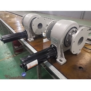 IP66 Worm Gear Transmission Horizontal Single Axis 42CrMo