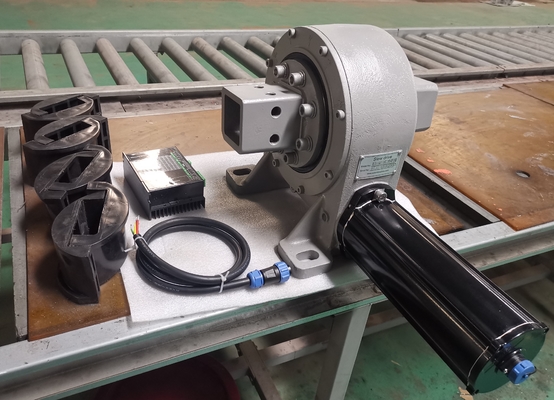 Enveloping Worm Gear Slewing Drive Gearbox 5&quot; Fresnel Concentrated