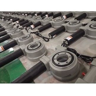 SE Small Slew Drive For Solar Tracker IP66 Enclosed 5-8 Teeth Contact