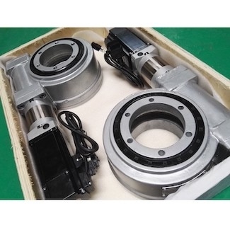 Parabolic IP65 Worm Gear Slewing Ring 380V AC Motor Car Holding Platforms