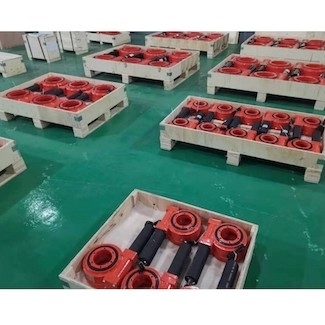 Excavator Self Locking Worm Slewing Drive SE9 Hydraulic Motor 49Kg