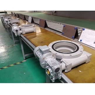 Harden Steel Hydraulic Slewing Drive 14 Inches 0.15 Degree Backlash