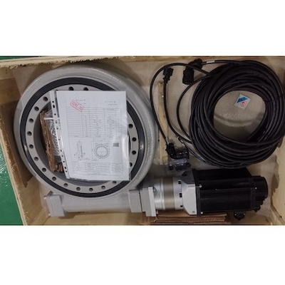 1RPM Worm Gear Slew Drive IP66 Slewing Bearing Drive Horizontal Axis