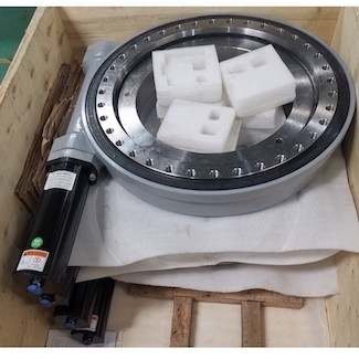 Electric Motor Small Slew Drive Horizontal 3 Inch CPV System